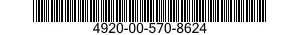 4920-00-570-8624 FIXTURE,FUEL SYSTEM COMPONENTS,AIRCRAFT 4920005708624 005708624