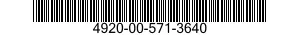 4920-00-571-3640  4920005713640 005713640