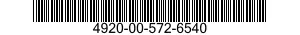 4920-00-572-6540  4920005726540 005726540