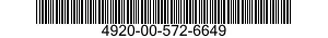 4920-00-572-6649  4920005726649 005726649