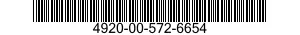 4920-00-572-6654  4920005726654 005726654