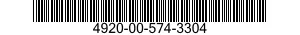 4920-00-574-3304  4920005743304 005743304