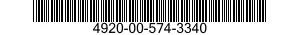 4920-00-574-3340  4920005743340 005743340