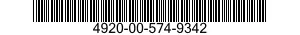 4920-00-574-9342  4920005749342 005749342