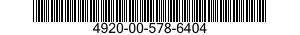 4920-00-578-6404  4920005786404 005786404