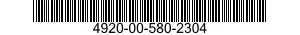4920-00-580-2304  4920005802304 005802304