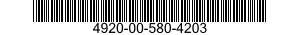 4920-00-580-4203  4920005804203 005804203