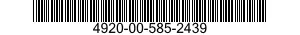 4920-00-585-2439  4920005852439 005852439