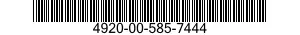 4920-00-585-7444  4920005857444 005857444