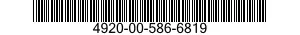 4920-00-586-6819  4920005866819 005866819