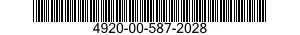 4920-00-587-2028  4920005872028 005872028