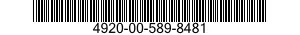 4920-00-589-8481  4920005898481 005898481