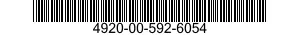 4920-00-592-6054  4920005926054 005926054