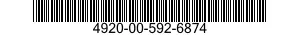 4920-00-592-6874  4920005926874 005926874