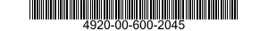 4920-00-600-2045  4920006002045 006002045