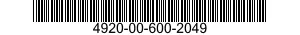 4920-00-600-2049  4920006002049 006002049