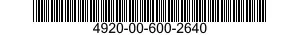 4920-00-600-2640  4920006002640 006002640