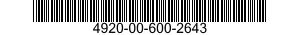 4920-00-600-2643 ADAPTER SET,TEST 4920006002643 006002643