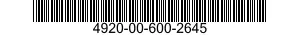 4920-00-600-2645  4920006002645 006002645