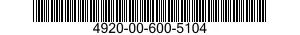 4920-00-600-5104  4920006005104 006005104