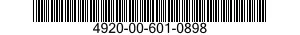 4920-00-601-0898  4920006010898 006010898