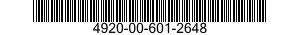 4920-00-601-2648  4920006012648 006012648