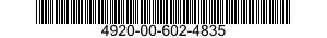 4920-00-602-4835 ADAPTER,TEST 4920006024835 006024835