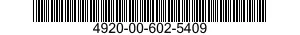 4920-00-602-5409  4920006025409 006025409
