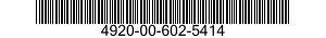 4920-00-602-5414  4920006025414 006025414