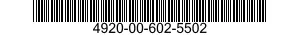 4920-00-602-5502  4920006025502 006025502