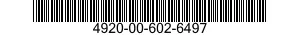 4920-00-602-6497 CONNECTOR 4920006026497 006026497