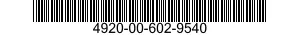 4920-00-602-9540  4920006029540 006029540