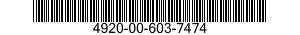 4920-00-603-7474  4920006037474 006037474