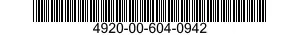 4920-00-604-0942  4920006040942 006040942