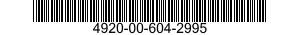 4920-00-604-2995  4920006042995 006042995