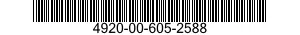 4920-00-605-2588  4920006052588 006052588