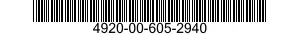 4920-00-605-2940  4920006052940 006052940