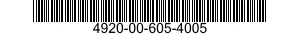 4920-00-605-4005  4920006054005 006054005