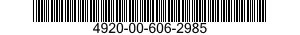 4920-00-606-2985  4920006062985 006062985