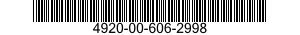 4920-00-606-2998  4920006062998 006062998