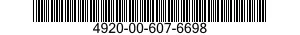 4920-00-607-6698  4920006076698 006076698