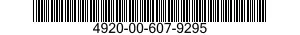 4920-00-607-9295  4920006079295 006079295