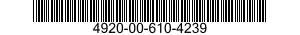 4920-00-610-4239  4920006104239 006104239