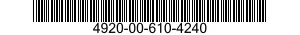4920-00-610-4240  4920006104240 006104240