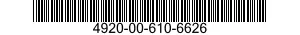 4920-00-610-6626  4920006106626 006106626