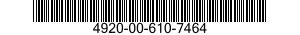 4920-00-610-7464  4920006107464 006107464