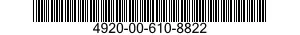4920-00-610-8822  4920006108822 006108822