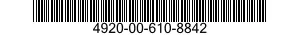 4920-00-610-8842  4920006108842 006108842