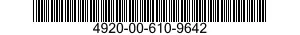 4920-00-610-9642  4920006109642 006109642