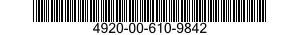 4920-00-610-9842  4920006109842 006109842